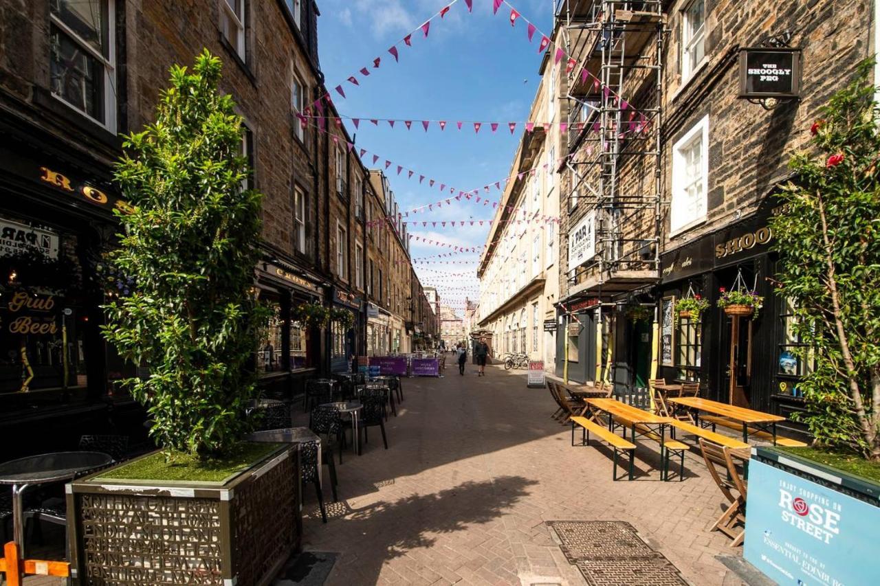 Joivy Bright 1 Bed Flat, Close To Princess Street Edimburgo Exterior foto